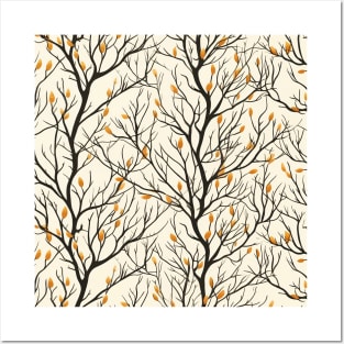 Beautiful delicate Tree Branches Posters and Art